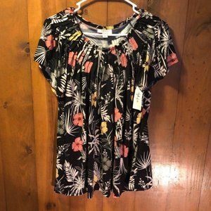 NWT Style & Co Floral Blouse